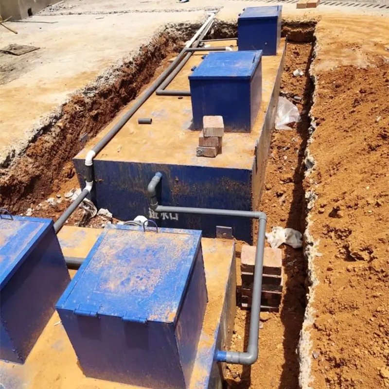 दफन घरेलू सीवेज समुदाय मध्यम आकार के उपकरण